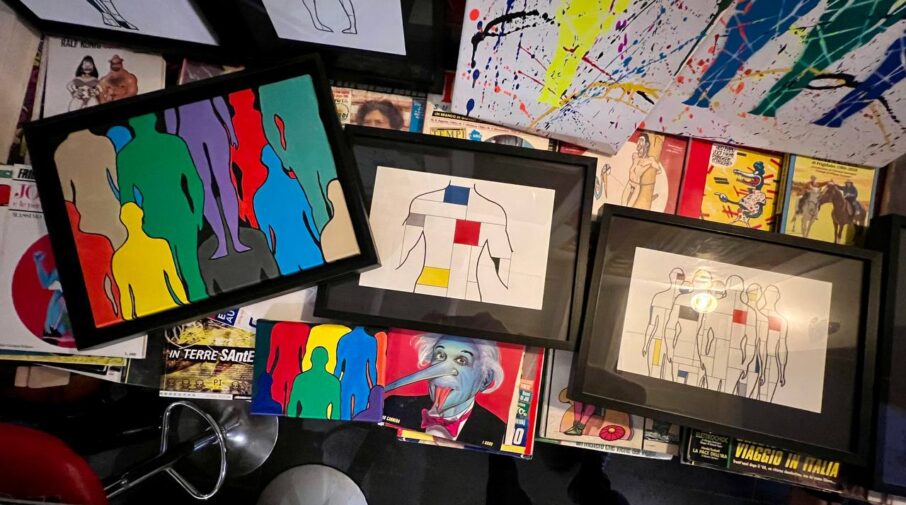 #DCB @ Gorilla Blu in Roma - Concept Art #DCP - Damiano Conti Borbone